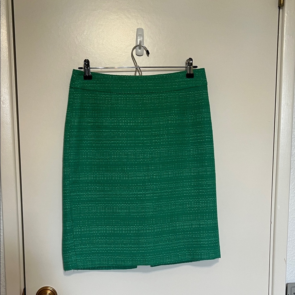 Banana Republic Vibrant Green Pencil Skirt